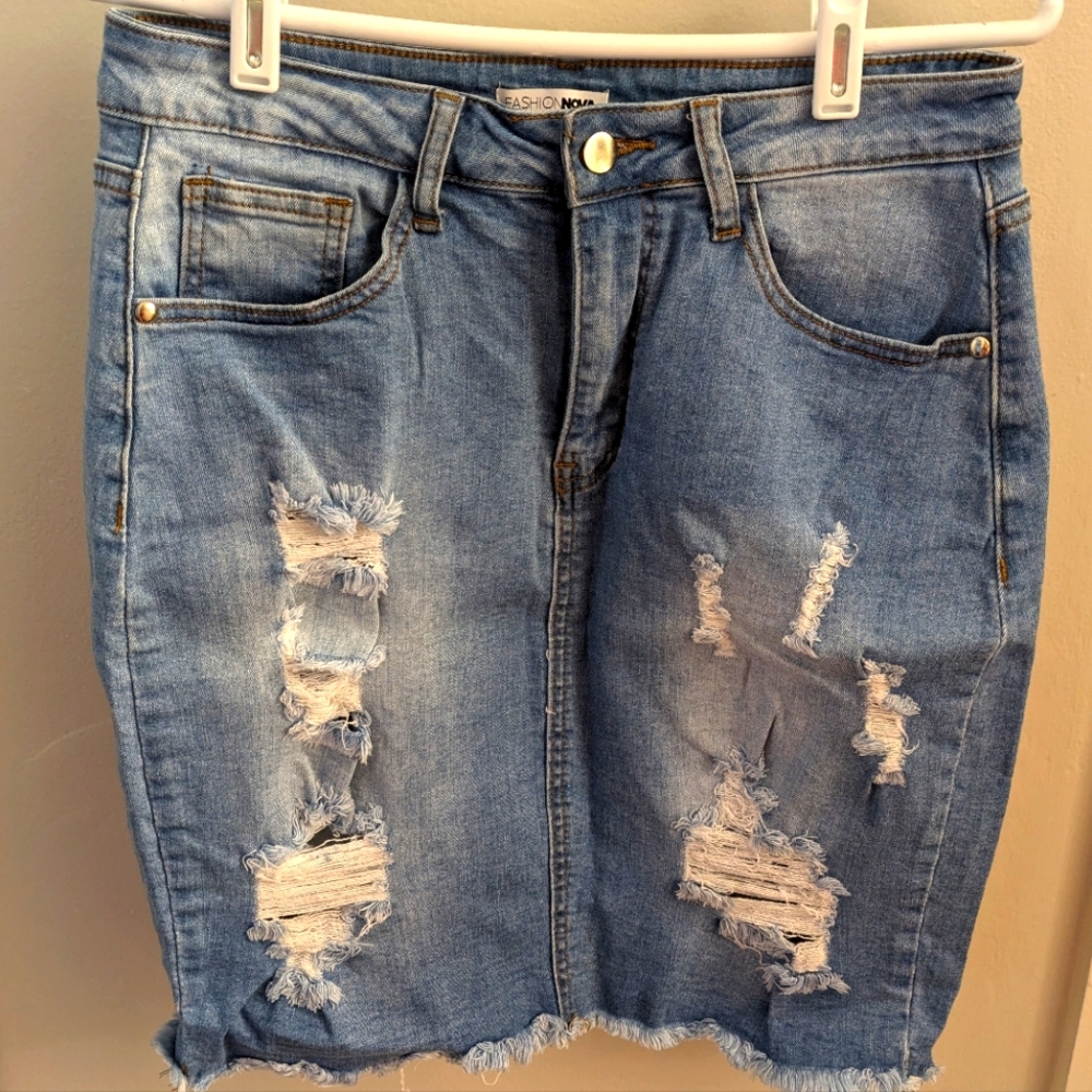 Denim shirt (L)